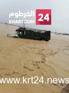 بالصور..  السيول تخلف أوضاعا ماسأوية بمدينة المناقل بولاية الجزيرة