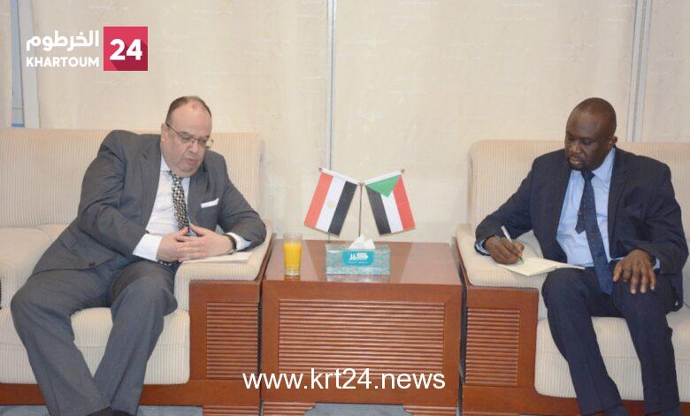 السودان ومصر يبحثان موقف تنفيذ مشروع زيادة الربط الكهربائي بين البلدين