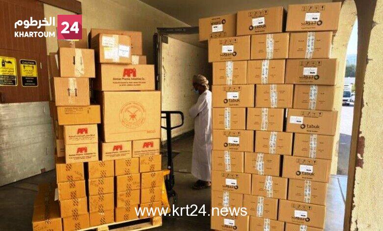 السودان يستقبل طائرة إغاثة عمانية لدعم منكوبي السيول والفيضانات