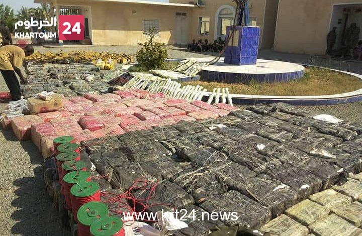 السودان.. إحباط َ إدخال أسلحة ومتفجرات بواسطة “4” يمنيين