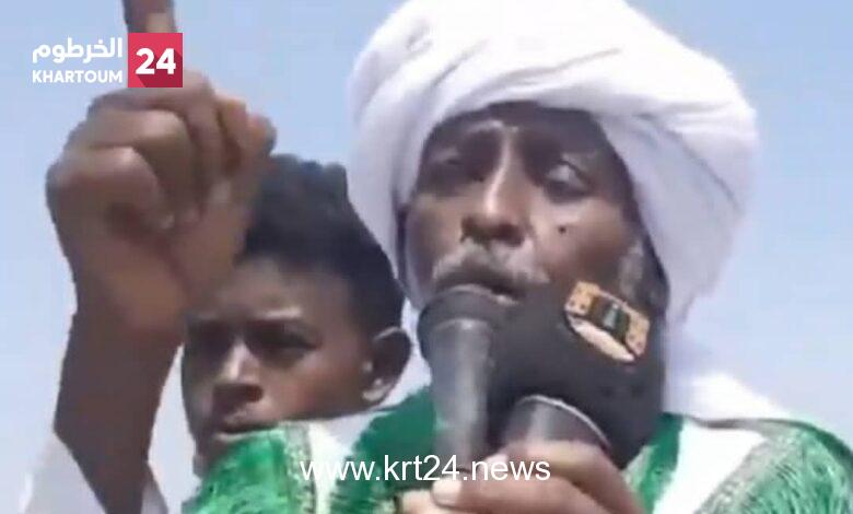 الناظر ترك لوجدي صالح:  (مجئ محمد طاهر إيلا تفسرها عودة نظام سابق تفسرها زي ما تفسرها..  هو وصل ولو عايزو تعال ليهو)