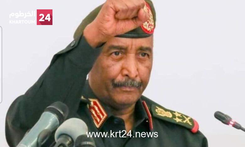 البرهان:  نحذر المؤتمر الوطني والحركة الإسلامية من المساس بالجيش وعليهم ان يرفعوا يدهم من الجيش