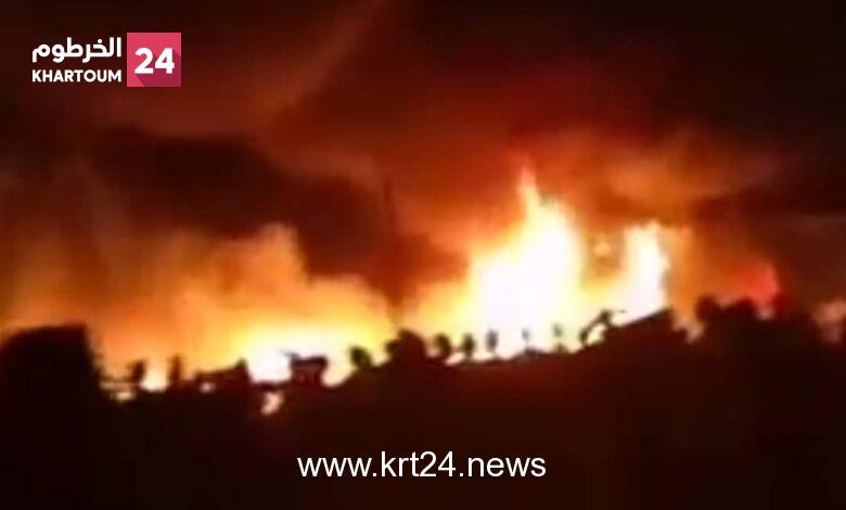 نجاة (6) مواطنين من حريق بورشة للذهب بالسوق العربي – الخرطوم24
