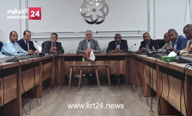 جلسات عمل سودانية ليبية بطرابلس لزيادة حجم التبادلات التجارية بين البلدين