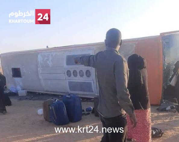 مصرع سوداني وإصابة “35” أخرين في حادث مروري بمصر – الخرطوم24