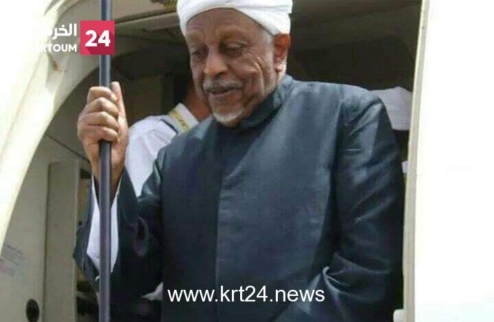 مئات الآلاف يستقبلون مرشد الختمية بمطار الخرطوم – الخرطوم24