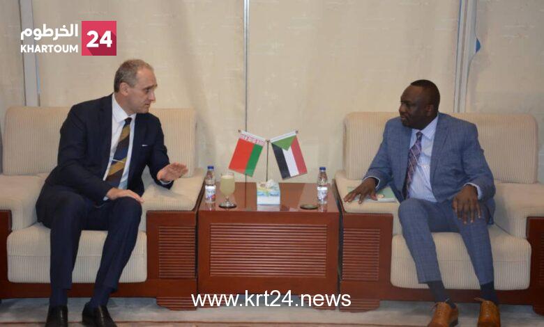 السودان يبحث تنفيذ مشروعات مشتركة في الطاقة والنفط مع بيلاروسيا