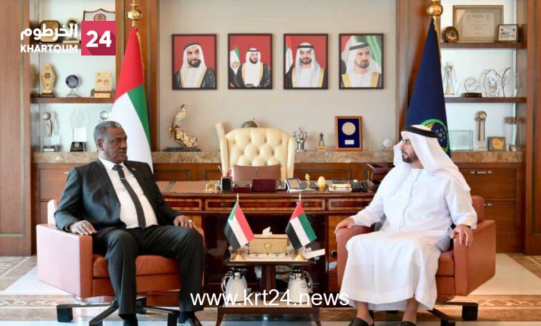السودان والإمارات يبحثان التعاون في المجالات الأمنية والشرطية