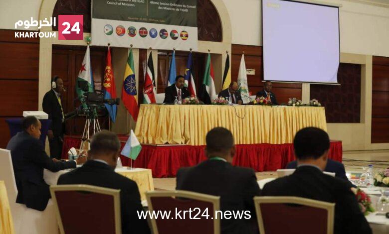 السودان يتعهد بتعزيز التضامن بين الدول الأعضاء في “إيقاد”