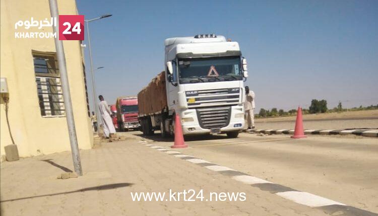 إلزام الشاحنات المصرية بحمولة محددة كشرط لدخول السودان
