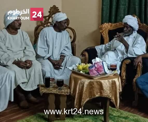 نائب رئيس الكتلة الديمقراطية، الناظر محمد الأمين ترك يقوم بزيارة مفاجئة للصوارمي خالد سعد