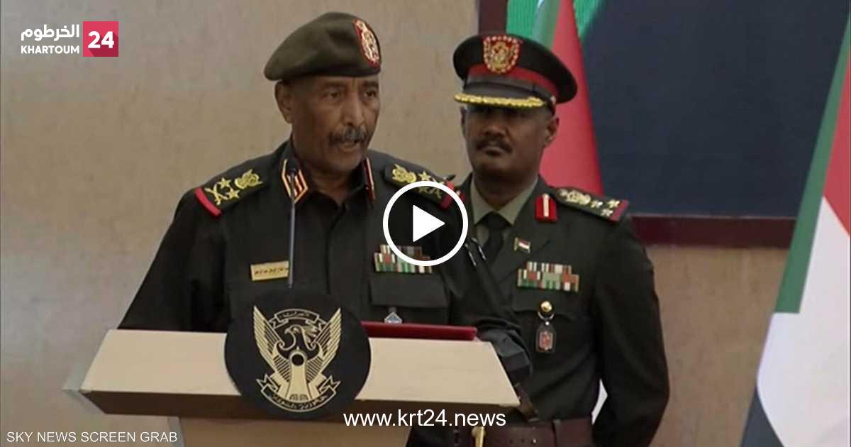 البرهان يؤكد السعي نحو تحويل الجيش لمؤسسة دستورية