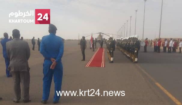 البرهان يصل مطار مروي  – الخرطوم24