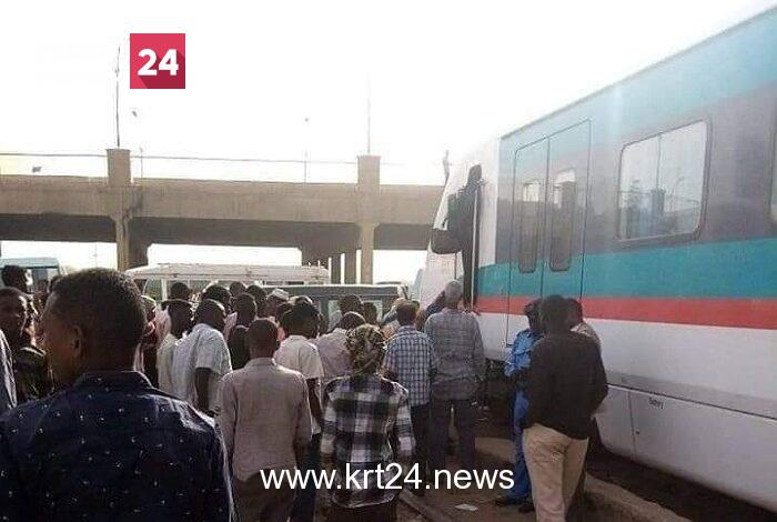 مصرع سيدة تحت عجلات القطار بالقرب من كبري الحرية بالخرطوم صباح اليوم الأحد