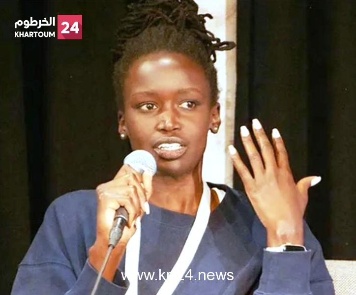 أكول جون قرنق تقود حركة السينما في السودان وتعرض فليماً في أمدرمان