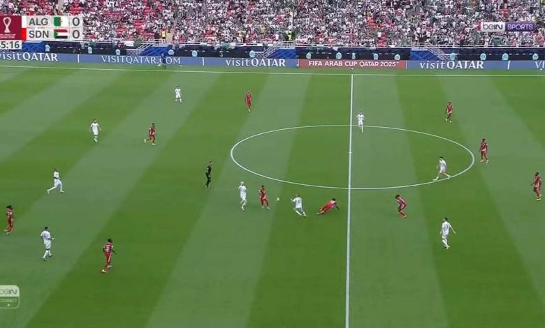 تعادل سلبي بين السودان والجزائر في كأس العرب